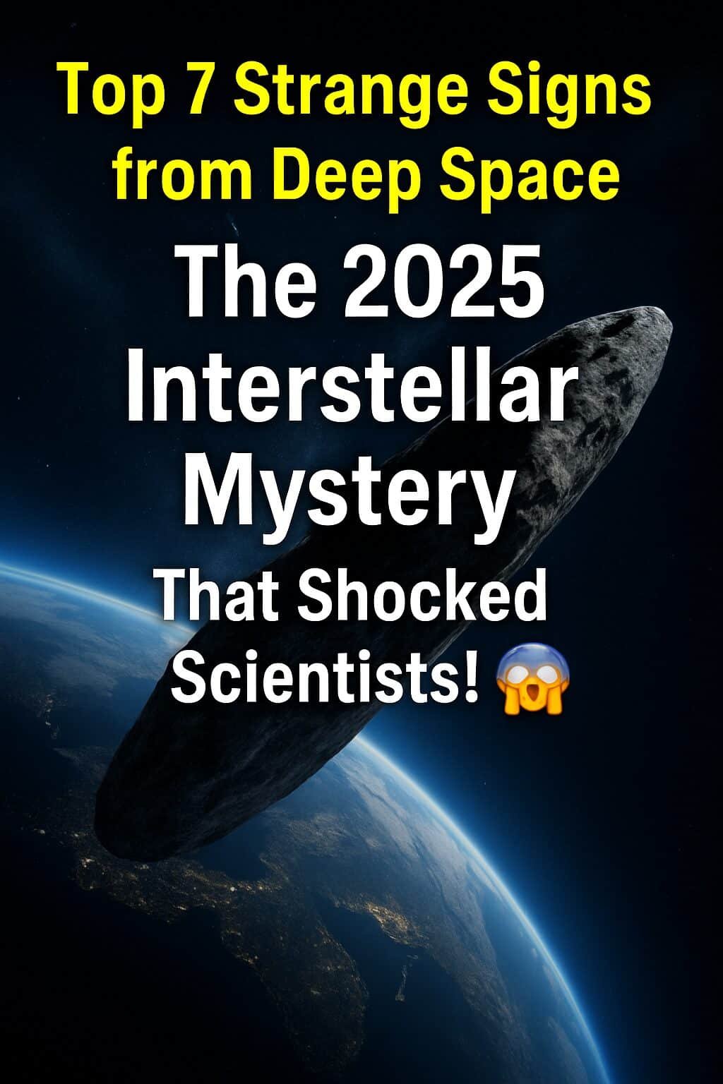 Most Mysterious Interstellar Object 2025లో కనిపించిన విచిత్ర అంతరిక్ష వస్తువు... 3 Most Mysterious Interstellar Object 2025లో కనిపించిన విచిత్ర అంతరిక్ష వస్తువు…
