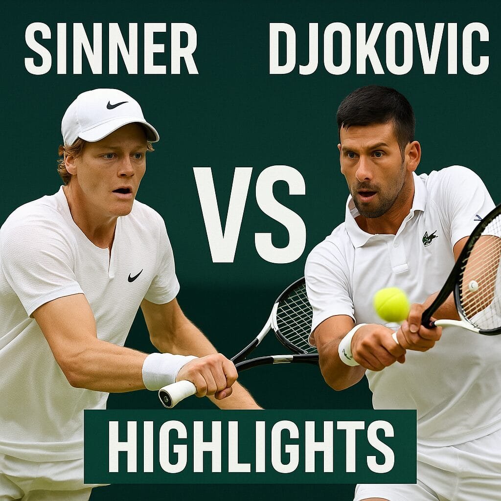 Sinner vs Djokovic (6–3, 6–4, 7–6 (7–5) Masterclass Performance ...Sinner loss 4 Sinner vs Djokovic (6–3, 6–4, 7–6 (7–5)  Masterclass Performance …Sinner loss