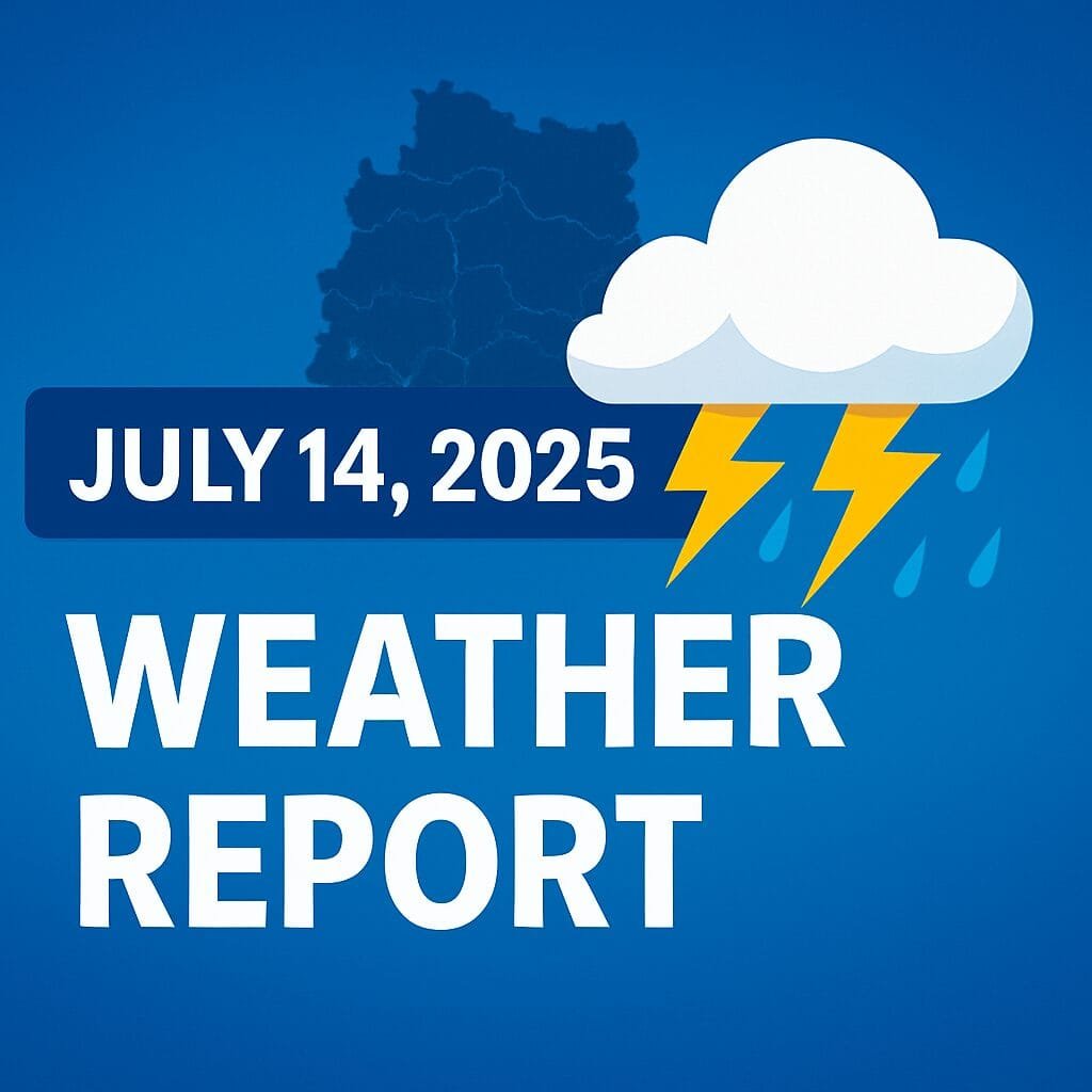 Telangana Weather Report – July, 14 | తెలంగాణ రాష్ట్రం – జులై 14, 2025