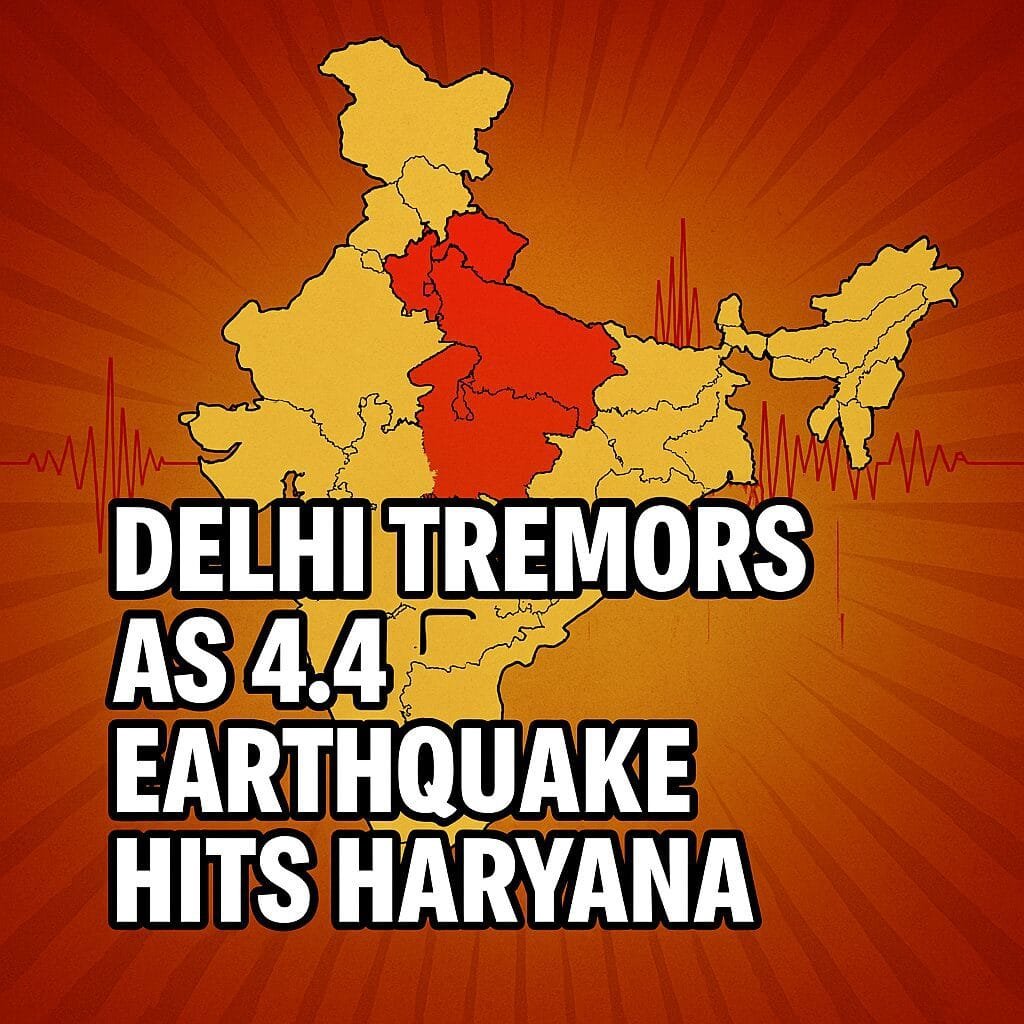 హర్యానాలో 4.4 తీవ్రతతో భూకంపం, (earth quake) ఢిల్లీ వరకు ప్రకంపనలు 3 హర్యానాలో 4.4 తీవ్రతతో భూకంపం, (earth quake) ఢిల్లీ వరకు ప్రకంపనలు