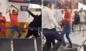 Army Officer క్యాబిన్ లగేజ్ వివాదం: విమాన సిబ్బందిపై రెచ్చిపోయిన ఆర్మీ అధికారి.. వైరల్ వీడియో