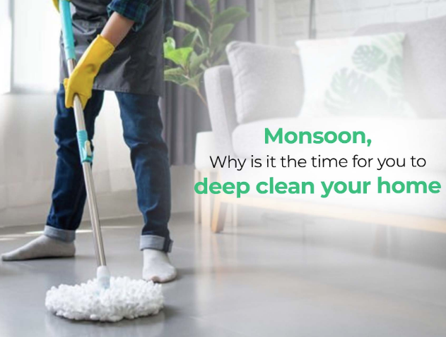 Deep Cleaning వర్షాకాలంలో ఫ్లోర్ శుభ్రపరచడం ఎందుకు ముఖ్యమో….