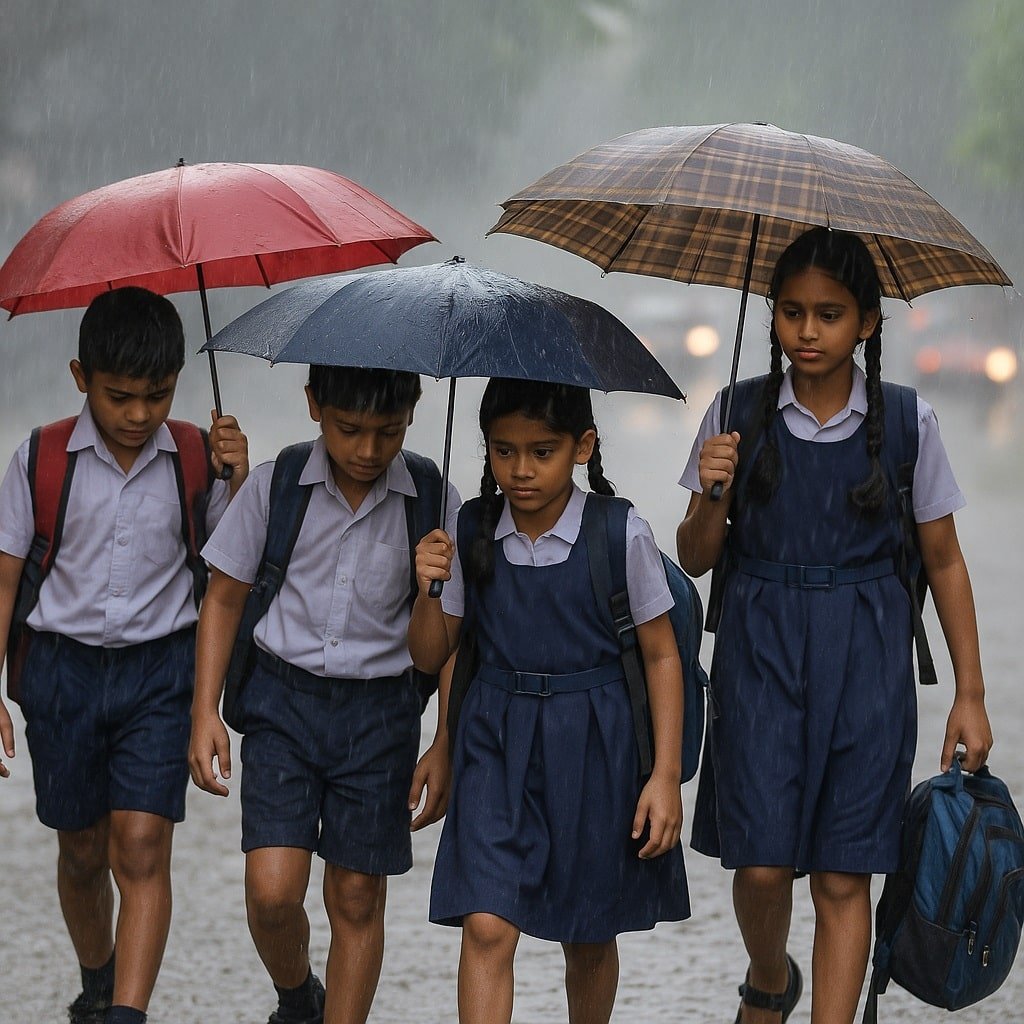 Nizamabad Red Alert | బారీ వర్షం! ఈరోజు స్కూల్స్కి సెలవు. 16 Nizamabad Red Alert | బారీ వర్షం! ఈరోజు స్కూల్స్కి సెలవు.