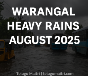 Warangal Heavy Rains Update 2025: రోడ్లు నీట మునిగాయి, పంటలు దెబ్బతిన్నాయి, అధికారులు అలర్ట్ | వరంగల్ తాజా పరిస్థితి