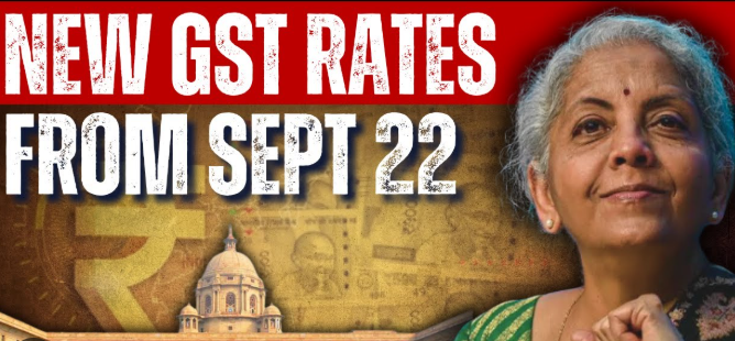 New GST Rates From September