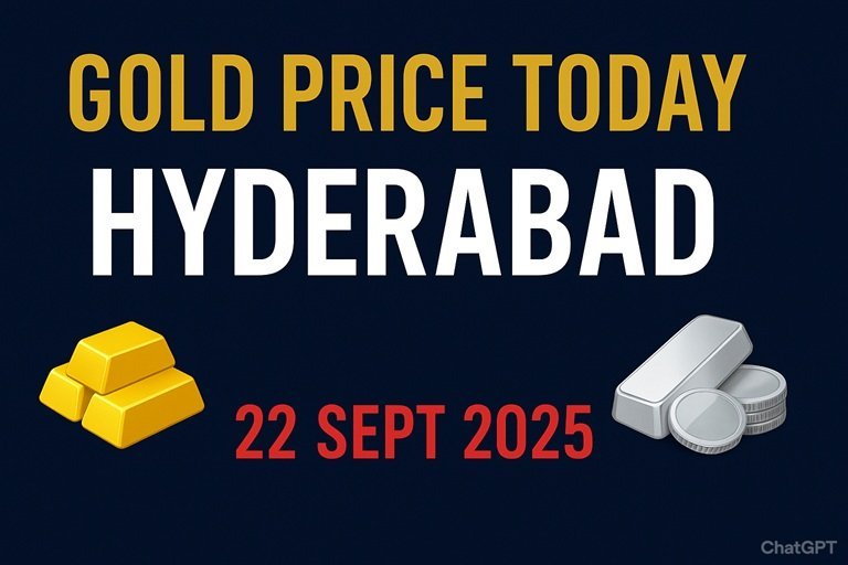 Today Gold Rate హైదరాబాద్లో బంగారం, వెండి ధరలు సెప్టెంబర్ 22, 2025 6 Today Gold Rate హైదరాబాద్లో బంగారం, వెండి ధరలు సెప్టెంబర్ 22, 2025