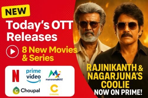Today OTT ఈరోజు OTT రిలీజ్లు ఒకేసారి 8 కొత్త టైటిల్స్ 10 Today OTT ఈరోజు OTT రిలీజ్లు ఒకేసారి 8 కొత్త టైటిల్స్