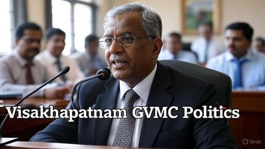 Visakhapatnam GVMC Politics |విశాఖపట్నం జీవీఎంసీలో రాజకీయ మార్పులు: కార్పొరేటర్ల మార్పిడి మరియు అవిశ్వాసం