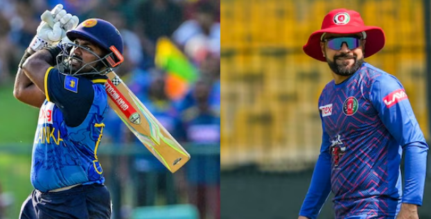 Afghanistan vs Sri Lanka |Sri lanka 171/4, AFG-169/8 3 బ్యాటర్ సిక్స్, ఆఫ్ఘనిస్తాన్ ప్లాయర్ రషీద్ ఖాన్(Rashid Khan) నవ్వు smile