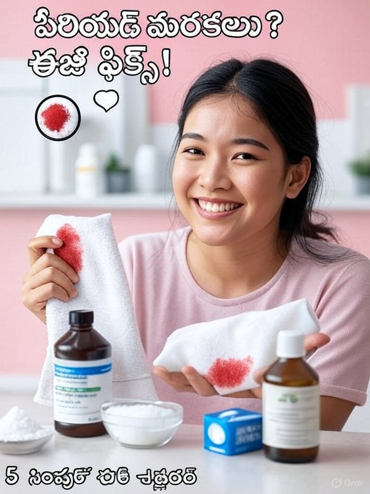 How to Remove Period Stains