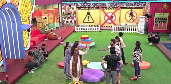 Bigg Boss 9 Telugu భరణికి గాయాలు, శ్రీజ రీ-ఎంట్రీ ఫైట్! కట్టు పడగొట్టు 3 Bigg Boss 9 Telugu