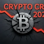Crypto Market Crash 2025 |Crypto Market Crash 2025: క్రిప్టో మార్కెట్ షాక్ - ఎథర్ 4 వేలకు కిందపడటం, బిట్కాయిన్ 1.14 లక్షలు దాటలేకపోవటం! 3 Crypto Market Crash 2025 : ఒక డార్క్ బ్యాక్గ్రౌండ్లో రెడ్ డౌన్ గ్రాఫ్ లైన్తో బిట్కాయిన్ లోగో క్రాక్ అయినట్టు చూపిస్తూ, పైన "CRYPTO CRASH 2025" టెక్స్ట్ రెడ్ కలర్లో, కింద "షాకింగ్ డ్రాప్!" అని తెలుగులో – డ్రామాటిక్ ఎఫెక్ట్తో హై-కాంట్రాస్ట్ ఇమేజ్.