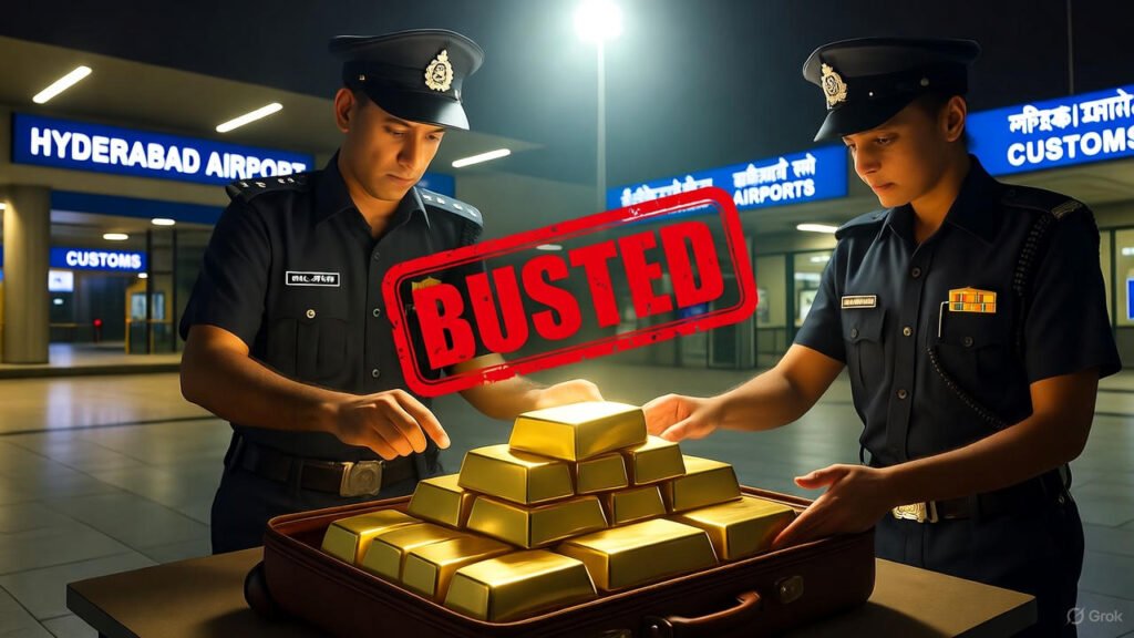 Hyderabad Gold Smuggling Bust - హైదరాబాద్లో బంగారం స్మగ్లింగ్ బయటపడింది, ఏర్పోర్ట్లో దొరికిన భారీ కాన్సైన్మెంట్! 3 ac8ba5f3 6ede 4b35 9fdb ac31e852a252