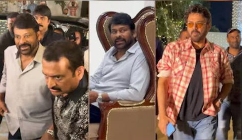 Chiranjeevi Diwali Celebrations నాగార్జున్, వెంకటేష్, నయనతార్తో వైరల్ ఫోటోలు... 1 magzin