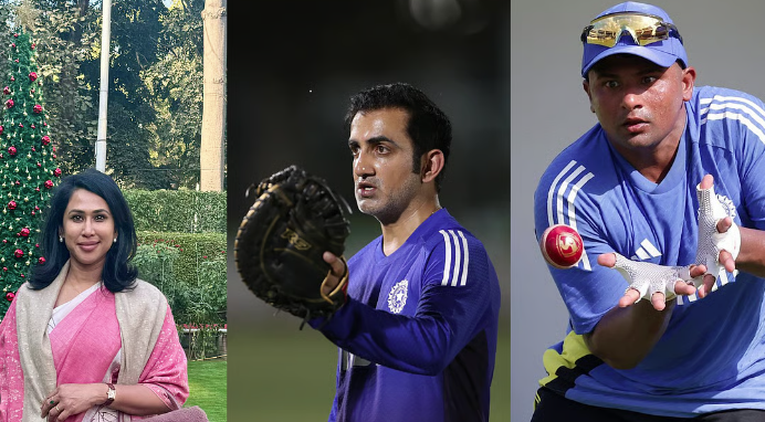 Shama Mohamed గౌతమ్ గంభీర్పై సర్ఫరాజ్ ఖాన్ ఇండియా ఎ జట్టు నుంచి తప్పింపుపై విమర్శలు... 3 Shama Mohamed