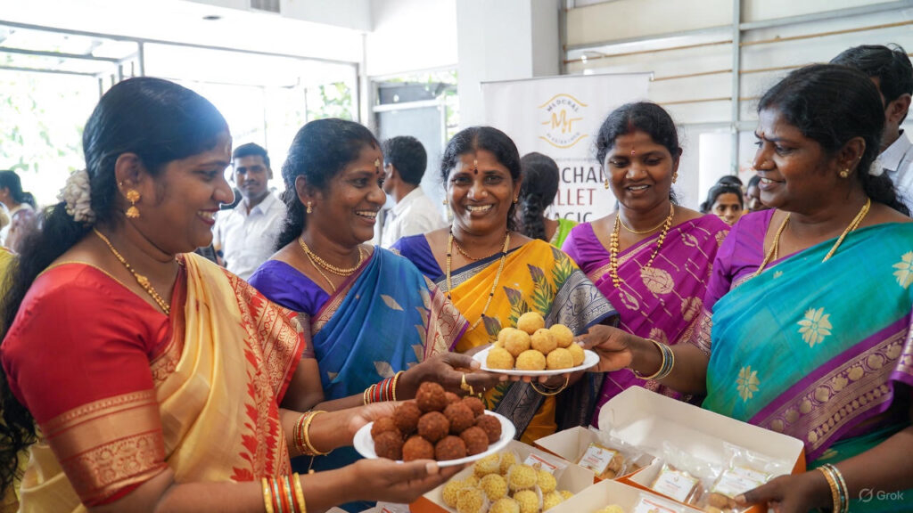 Medchal SHGs Millet Sweets Global Branding | మేడ్చల్ అక్కల చిరుధాన్యాల స్వీట్లు ఇక అమెజాన్లో కూడా.. గ్లోబల్ బ్రాండ్ అవుతున్నాయి! 3 Medchal SHGs Millet Sweets