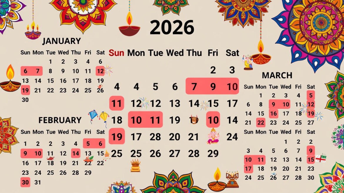 2026 Year Holidays List