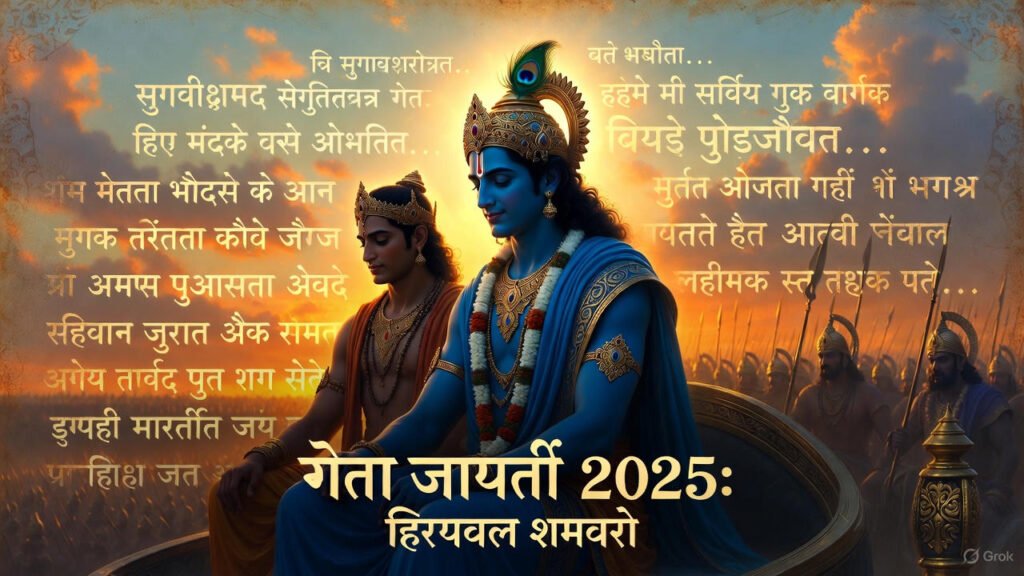 Gita Jayanti 2025