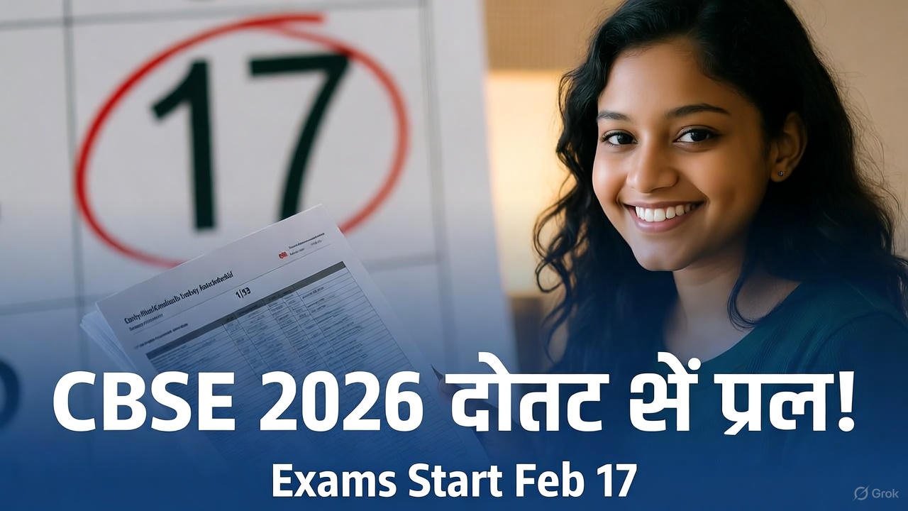 CBSE 2026 Board Exams Date Sheet Released: సీబీఎస్ఈ 2026 బోర్డ్ పరీక్షల ఫైనల్ డేట్ షీట్ విడుదల – ఫిబ్రవరి 17 నుంచి స్టార్ట్! 1 magzin