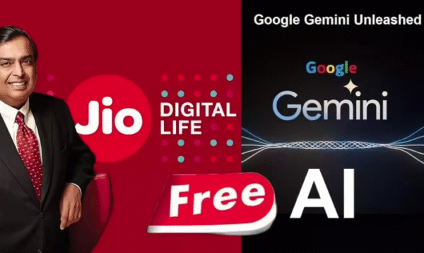 Jio Google Gemini 3 Pro Free Offer