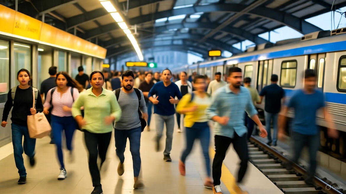 Hyderabad Metro Chaos