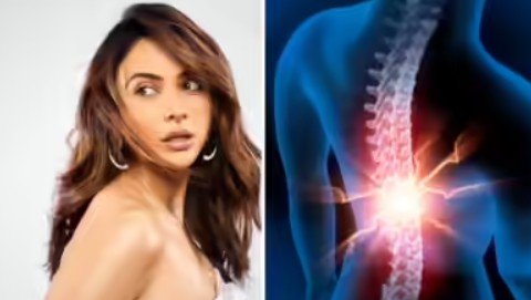 Rakul Preet Singh Back Injury