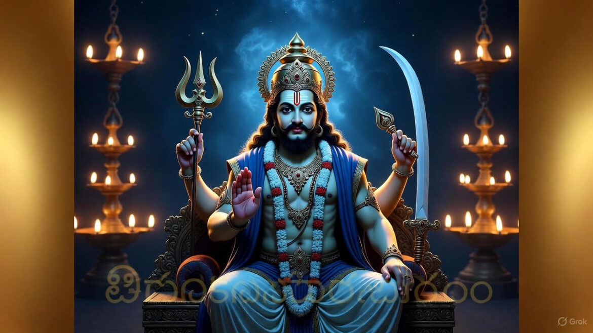 Shani Chalisa Lyrics in Telugu