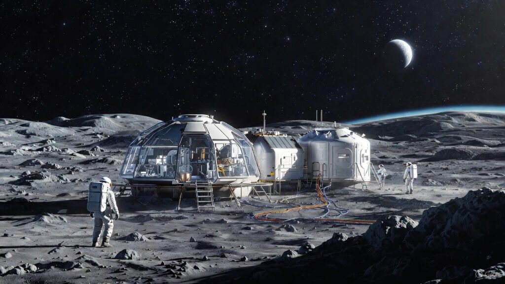 NASA Permanent Lunar Base