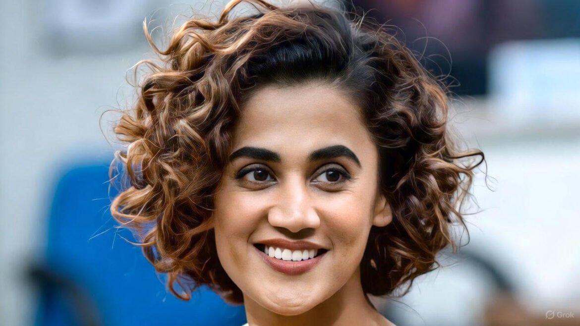 Taapsee Pannu Curly Hair Interview