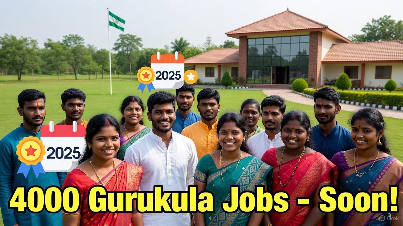 Telangana Gurukula Jobs 2025