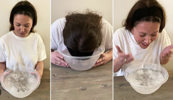 Benefits of Rinsing Face with Ice Water