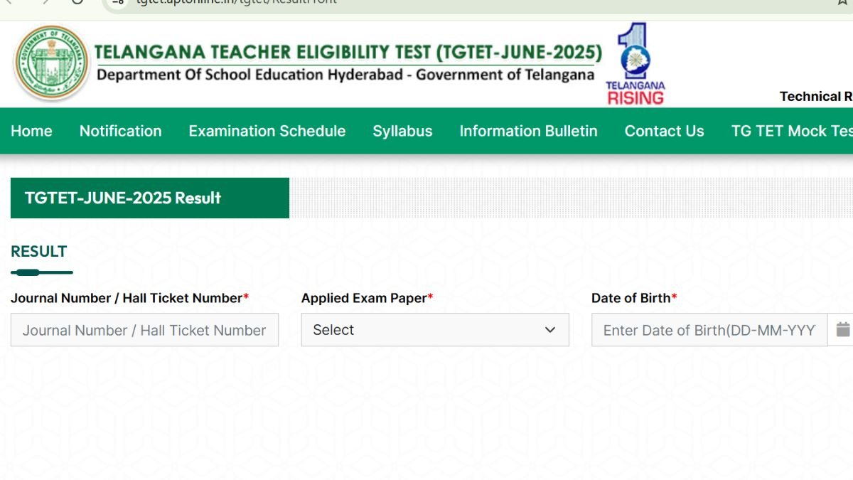 TS TET 2025 results out now, how to check and more details here