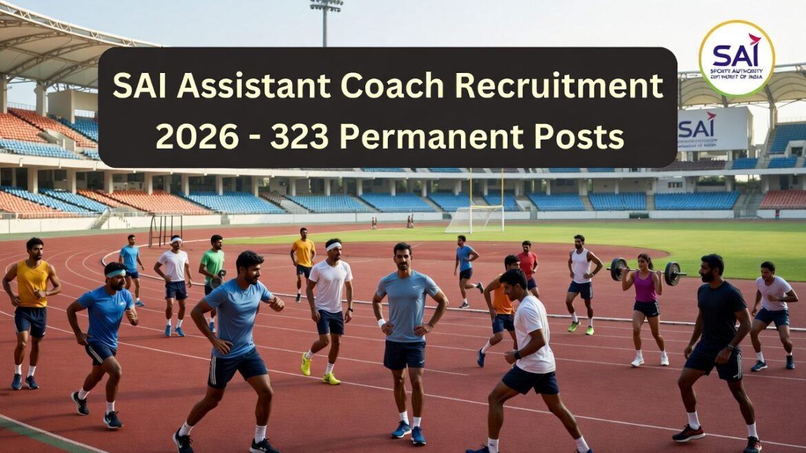 SAI Assistant Coach Recruitment 2026