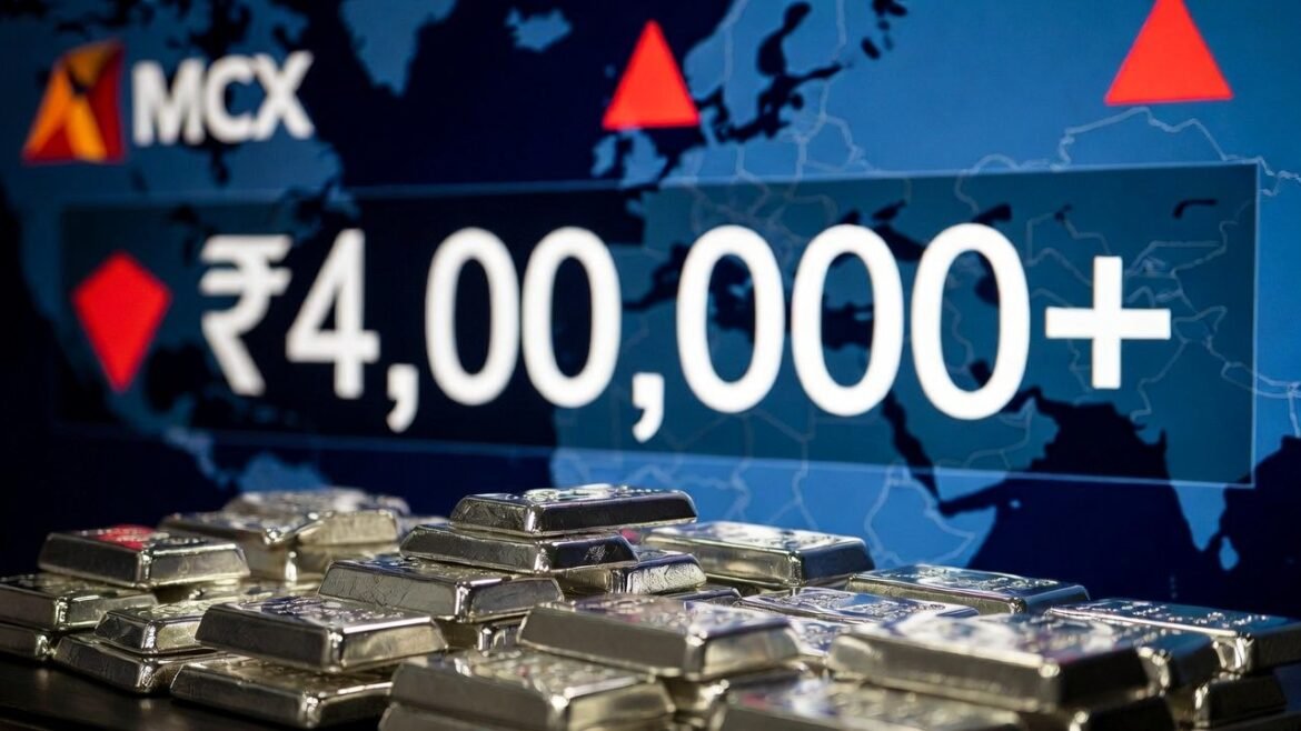 Silver Price Crosses 4 Lakh