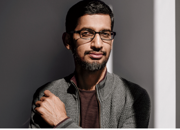 Sundar Pichai Emotional Reaction