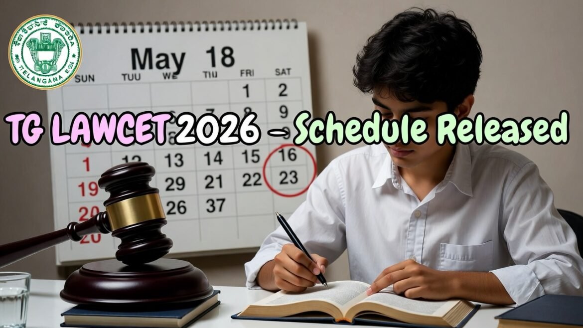 TG LAWCET 2026 Schedule Released