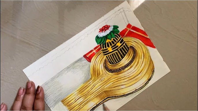 Kashi Vishwanath | కాశీ విశ్వనాథ ఆలయ చరిత్ర - ఒక ఆధ్యాత్మిక యాత్ర.... 126 Kasi vishwanath Jyotirlinga | kasivishwanath jyotirlinga drawing | Timelapse video | Neerajakanna