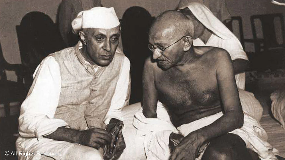 Why Gandhi chose Nehru in 1947