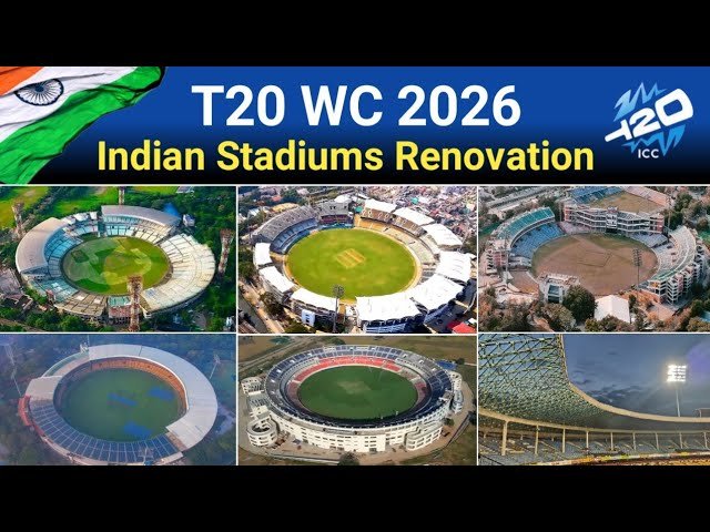 Indian Cricket Stadiums Renovation For T20 World Cup 2026 | 9 Indian Stadiums To Host Mega Event